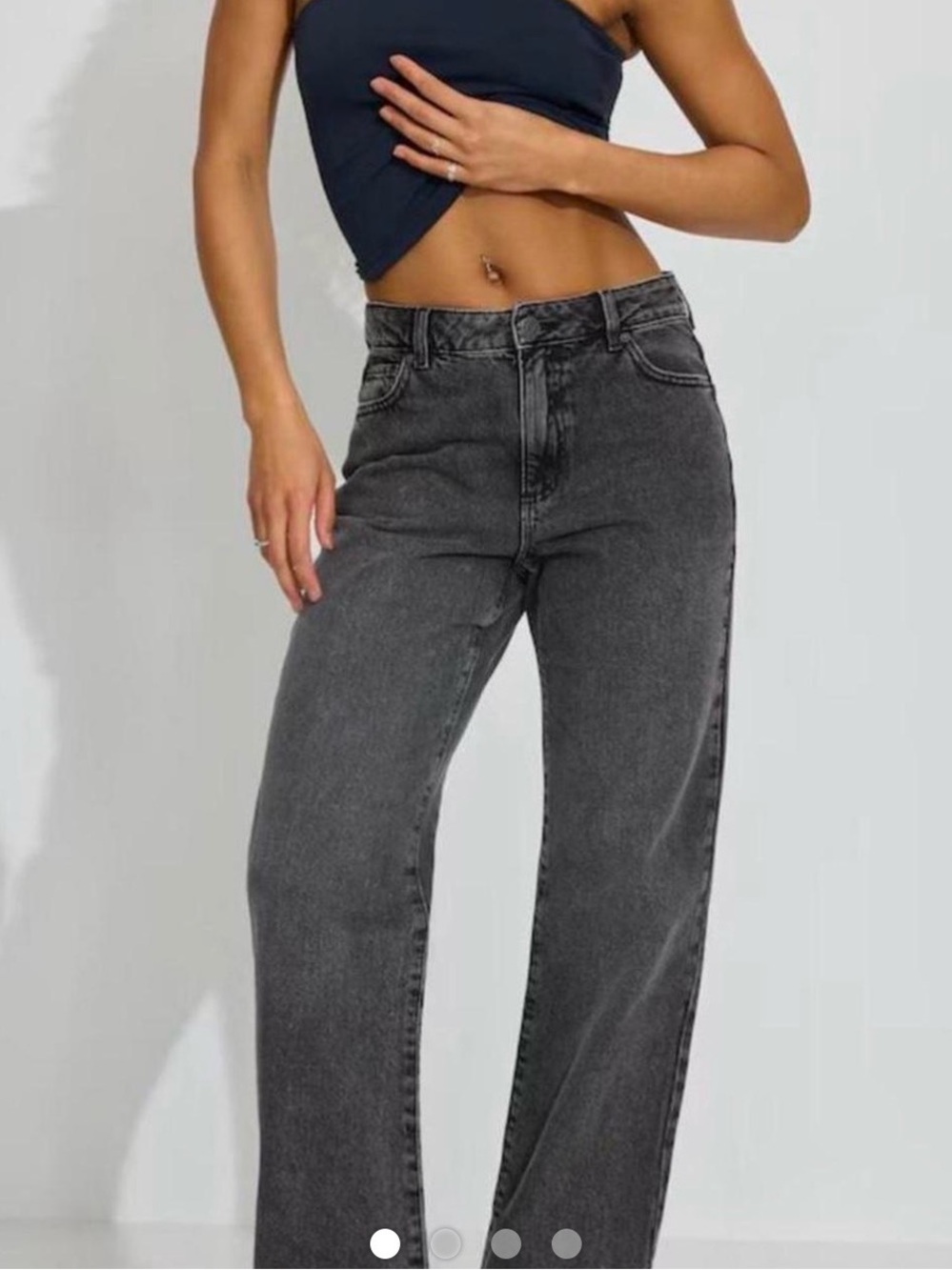Garage Black Denim Jeans size 24/0